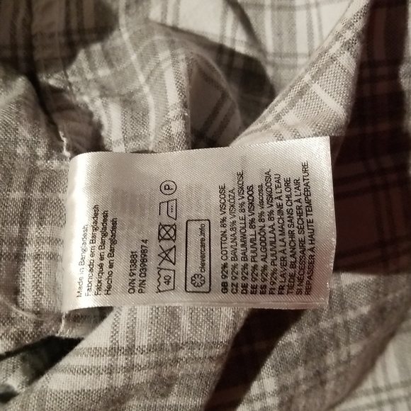 Men's H&M L.O.G.G. L Long Sleeve Button Up  Shirt - Picture 6 of 6